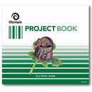PROJECT BOOK OLYMPIC 273x300MM 8MM RULED/BLANK 24PG