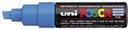 MARKER UNI POSCA PC8K CHISEL TIP GREEN