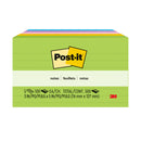 NOTES POST-IT 635-5AU 73X123 JAIPUR LINED ASSTD PK5