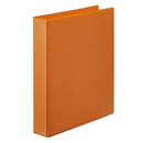 BINDER INSERT MARBIG A4 CLEARVIEW 2 D-RING 25MM ORANGE