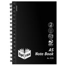 NOTEBOOK SPIRAX P570 PP BLACK A5 S/O 200PG