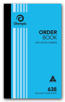 ORDER BOOK OLYMPIC 638 DUP 8X5 100LF (07445)