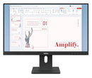 LENOVO ThinkVision E24-40 23.8'/24' 100Hz FHD IPS Monitor 1920x1080 16:9 4ms Height Adjust Tilt Pivot Swivel HDMI DP VGA Speakers VESA ~63EDMAR2AU