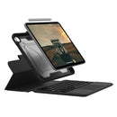 UAG Apple iPad (11.0') 11th Gen (A16) / iPad 10th Gen (10.9') Bluetooth Keyboard with Trackpad & Backlit Keys Rugged Case-Black /Ash - 1 Year Warranty