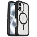 OtterBox Defender XT MagSafe Apple iPhone 16 (6.1') Case Clear/Black - (77-96056), DROP+ 7X Military Standard, Rugged, 7 Years Warranty