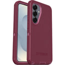 OtterBox Defender Samsung Galaxy S25+ 5G (6.7') Case Foxberry Pink-(77-97616),DROP+ 7X Military Standard,Wireless Charging Compatible,7 Years Warranty