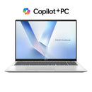 ASUS Vivobook 16' AMD R7 KRACKAN H, WUXGA, 16GB, 1TB, Cool Silver, Win11 Home, Numpad Copilot+ PC notebook-P