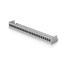 Ubiquiti 24-Port Blank Keystone Patch Panel, Silver, 1U 24-port, Ideal for Keystone Module Installation