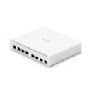 Ubiquiti UISP Switch Plus, 2.5 GbE PoE Switch For ISP Applications, RJ45 Ports, 27V Passive PoE Output, 4 10G SFP+ ports,