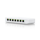 Ubiquiti Ultra 42W, Compact Layer 2, 8-port GbE PoE Switch, Versatile Mounting Options, 7 PoE/PoE+ No Power Supply, PoE++ Input,