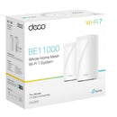TP-Link Deco BE65(2-pack) BE11000 Whole Home Mesh Wi-Fi 7 System  (WIFI7)  574 Mbps at 2.4 GHz + 4320 Mbps at 5 GHz + 5760 Mbps at 6 GHz