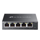 TP-Link ES205G Omada 5-Port Gigabit Easy Managed Switch by Omada SDN,  VLAN, QoS, IGMP Snooping, Loop Prevention, Port Isolation