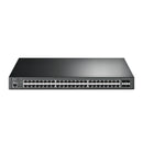 TP-Link SG3452XP Omada 48-Port PoE+ Gigabit L2+ Managed Switch with 4 10GE SFP+ Slots, Integration with Omada SDN Controller,Static Routing, OAM, DDM,
