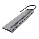 mbeat® Elite Triple Display USB-C Docking Station with 100W Power Delivery 1xHDMI, 1x DisplayPort, 1x VGA, 2x USB 3.0, 1x USB 2.0, MicroSD, 1x RJ45