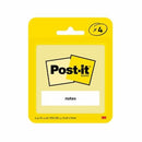 Notes Post-It 76x76mm 5400-4cy Canary Yellow 50 Sheets Pk4