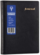 Sp- Journal Vanessa A4 Short Spiral 200p Lined Black