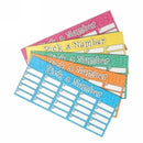 Sp- Lucky Number Card Game 1-25 Bsg 70x230x100 5 Asst Colours (BX100)