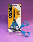 SCISSORS OSMER 15CM SCHOOL S204 BLUE HANDLE