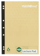 Sp- Lecture Pad Marbig A4 Recycled 140pg