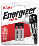 BATTERY ENERGIZER E92 AAA BP2