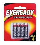 BATTERY EVEREADY BLACK 1212 AAA BP4