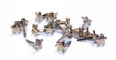 Sp- Paper Fastener Jasart Mini Silver Star Pk100