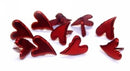 Sp- Paper Fastener Jasart Red Heart Pk50