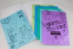 SCRAPBOOK PROTEXT 330X240MM 100GSM PP COVER 64PG ANIMAL MAGIC MEGA