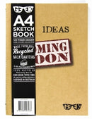 Sp- Visual Art Diary Geek A4 Milk Carton Sketchbook Ideas 80gsm 120pg