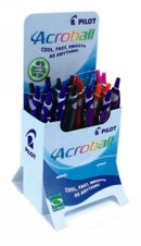 Pen Pilot Begreen Retractable Acroball B/P Asst Colours Rocket Display (DISP)