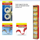 Sp- Tape Sellotape 18mmx25m Xmas Printed/Twin Refill Clipstrip 24pce (DEAL)