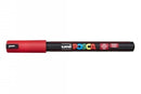 MARKER UNI POSCA PC1MR N/POINT 0.7MM RED