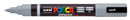 Marker Uni Posca Paint Pc5br Medium Brush Tip Grey