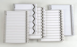 DIVIDERS MARBIG A4 MANILLA PVC 1-31 TAB BLK/WHT