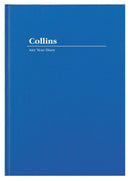 Sp- Diary Any Year Collins A4 Vanessa Dtp Blue