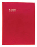 Sp- Diary Any Year Collins A5 Vanessa Dtp Red