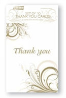 Correspondence Set Ozcorp Thank You Silver