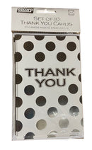Card Set Thank You Foil