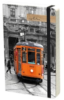 Sp- Notebook Ruled Small Tram Spank 146 X 97 X 18mm