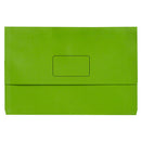 DOCUMENT WALLET MARBIG SLIMPICK F/C BRIGHT GREEN PK10