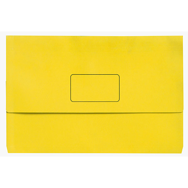 DOCUMENT WALLET MARBIG SLIMPICK F/C BRIGHT YELLOW PK10