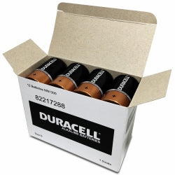 BATTERY DURACELL ALK D BULK BX12