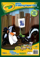 Sp- Crayola Activity Pad A4 White Paper