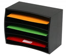 Sp- Desk Organizer Marbig Wood 6 Tier