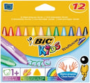 Crayons Bic Kids Plastidecor Triangular Pk12