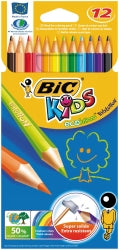 PENCIL COLOURED BIC KIDS EVOLUTION PK12