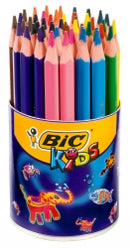 Sp- Pencil Coloured Bic Kids Classic Pk144