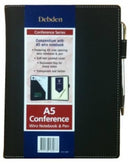 Sp- Compendium Debden A5 Wi/Wiro Notebook & Pen Black