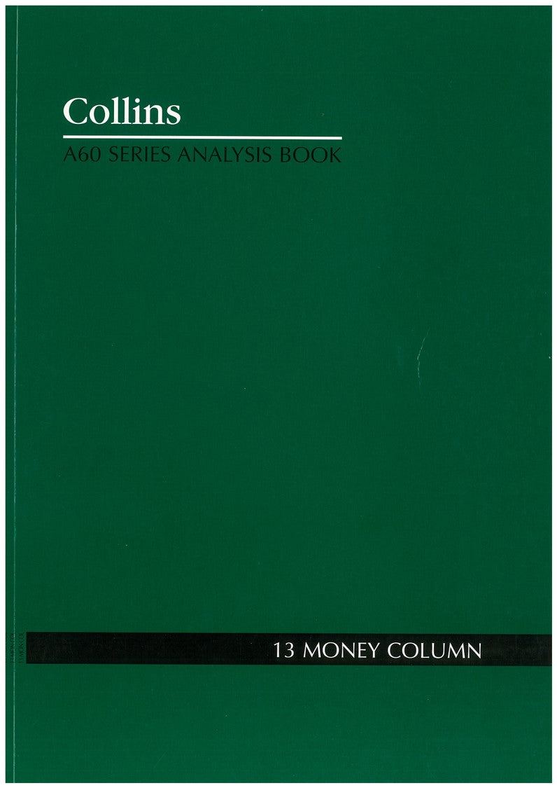 ANALYSIS BOOK COLLINS A60 13MC