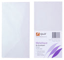 Envelopes Quill Dl Metallique Peridot Pk10